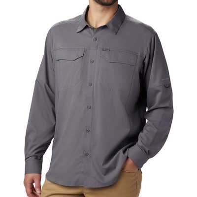 Camisa M/L Masculina Columbia Silver Ridge Lite Plus Size